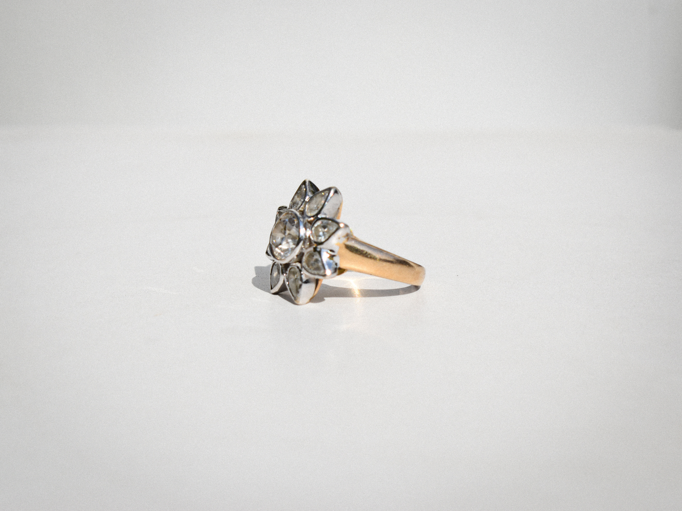 Flower Enagagement Rings